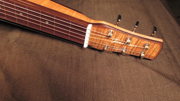 Iseman 'Custom' Koa Weissenborn Lap Steel - Image 10