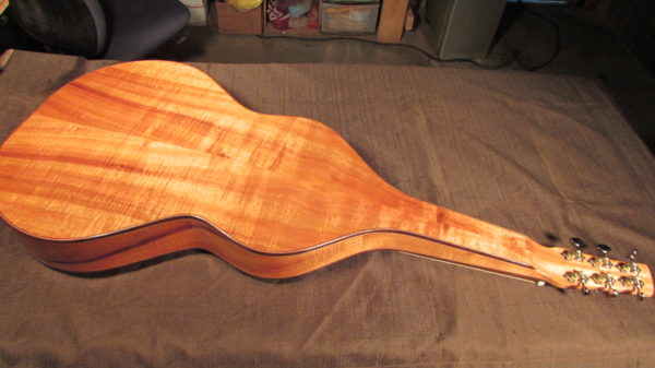 Iseman 'Custom' Koa Weissenborn Lap Steel - Image 3